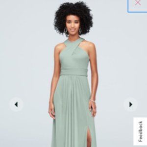 David's Bridal - Dusty Sage - Size 12